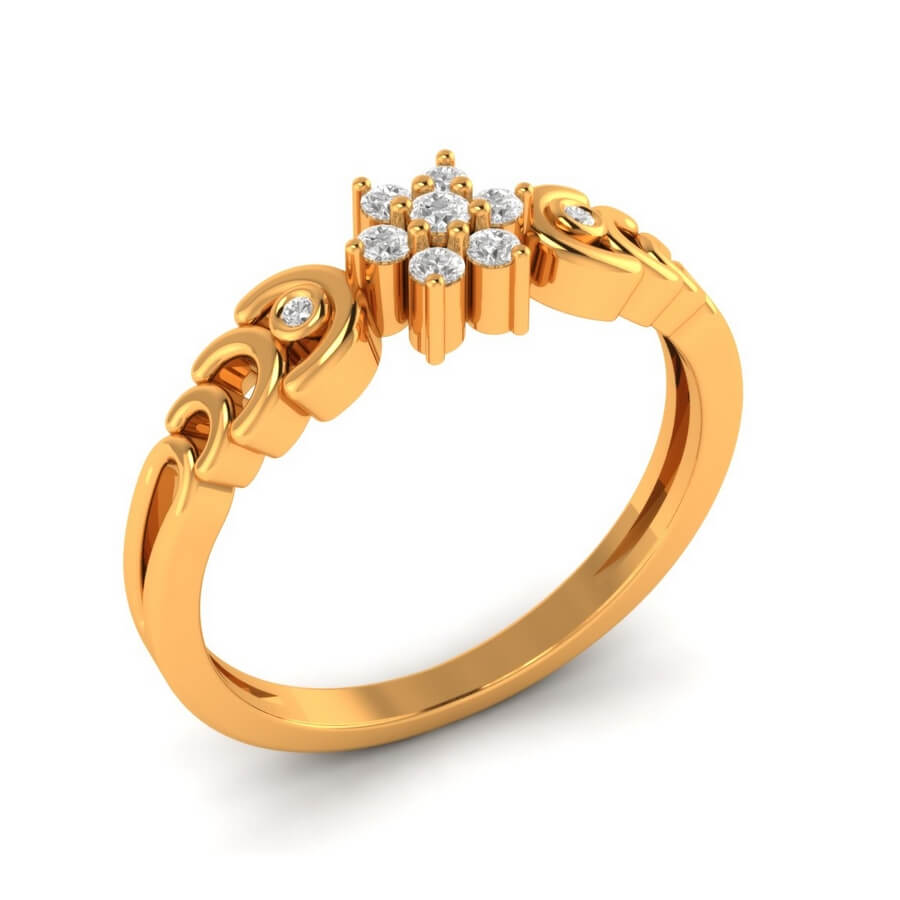 Manufacturer of 22ct gold ladies designer plain ring lpr436 | Jewelxy -  174549